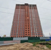 Ход строительства дома 1 в ЖК Северный -
