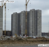 Ход строительства дома 134.2 в ЖК Ручьи -