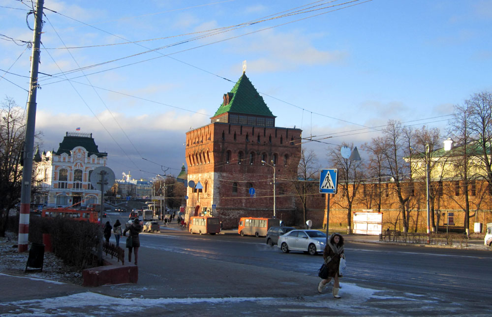 Центральные улицы Нижнего Новгорода перекроют для автотранспорта