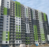 Ход строительства дома 3.3 в ЖК ЭКО-квартал на Кедровой -