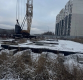 Ход строительства дома 6 в ЖК Крылья -