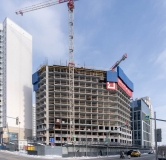 Ход строительства дома 1 в ЖД Библиотечная 41 -