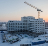 Ход строительства дома 2.2 в ЖК Пшеница -