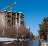 Ход строительства дома 20Б в ЖК Персона -