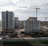 Ход строительства дома Литер 2, квартал 1.6 в ЖК Первое место -