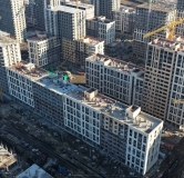 Ход строительства дома Литер 19 в ЖК Народные Кварталы -