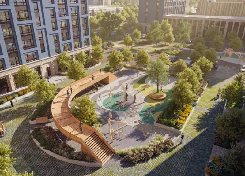 Дом Литер 24, корпус 1 в ЖК Сияние Квартал на Шолохова - фото 2