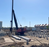 Ход строительства дома 2 в ЖК Взлет -