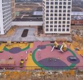 Ход строительства дома 1, 1 этап в ЖК Дыши -