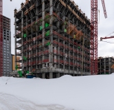 Ход строительства дома № 53 в ЖК КМ Анкудиновский Парк -