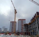 Ход строительства дома 2 в ЖК Крылья -