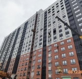 Ход строительства дома Позиция 9 в ЖК Яблоневые сады -