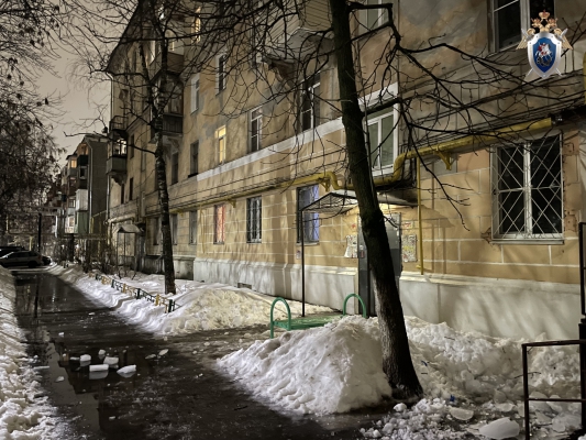 Наледь с крыши рухнула на двухлетнего ребенка в Нижнем Новгороде - фото 1