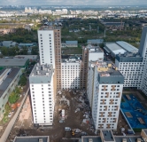 Ход строительства дома № 1 в Прогресс-кварталы Перемены -