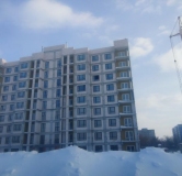 Ход строительства дома 1 в ЖК Ривер Парк -