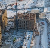 Ход строительства дома № 1, 2 этап (корпуса 4, 5, 6) в ЖК Калина Долина -