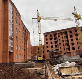 Ход строительства дома 4 в ЖК По ул. 70-летия Октября -