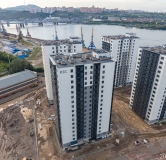 Ход строительства дома 7, строение 6 в ЖК КБС Берег -