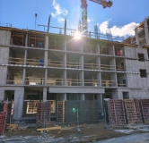 Ход строительства дома 1 в ЖК Теплые Кварталы -