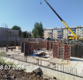 Ход строительства дома 39Б в ЖК Счастье -