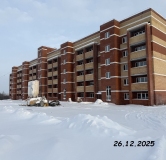 Ход строительства дома 14, поз.1 в ЖК По ул. Подлесная -