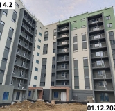 Ход строительства дома 4.2 в ЖК Шишкин -