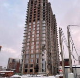 Ход строительства дома 4, 2 этап в ЖК Марсель-2 -