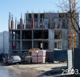 Ход строительства дома 14 в ЖК Терра -