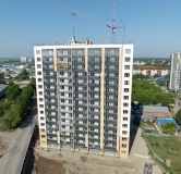 Ход строительства дома 1, 1 этап в ЖК Новый Парк -