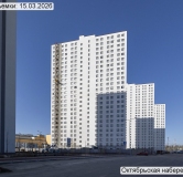 Ход строительства дома корпус 2.3 в ЖК Октябрьская Набережная -