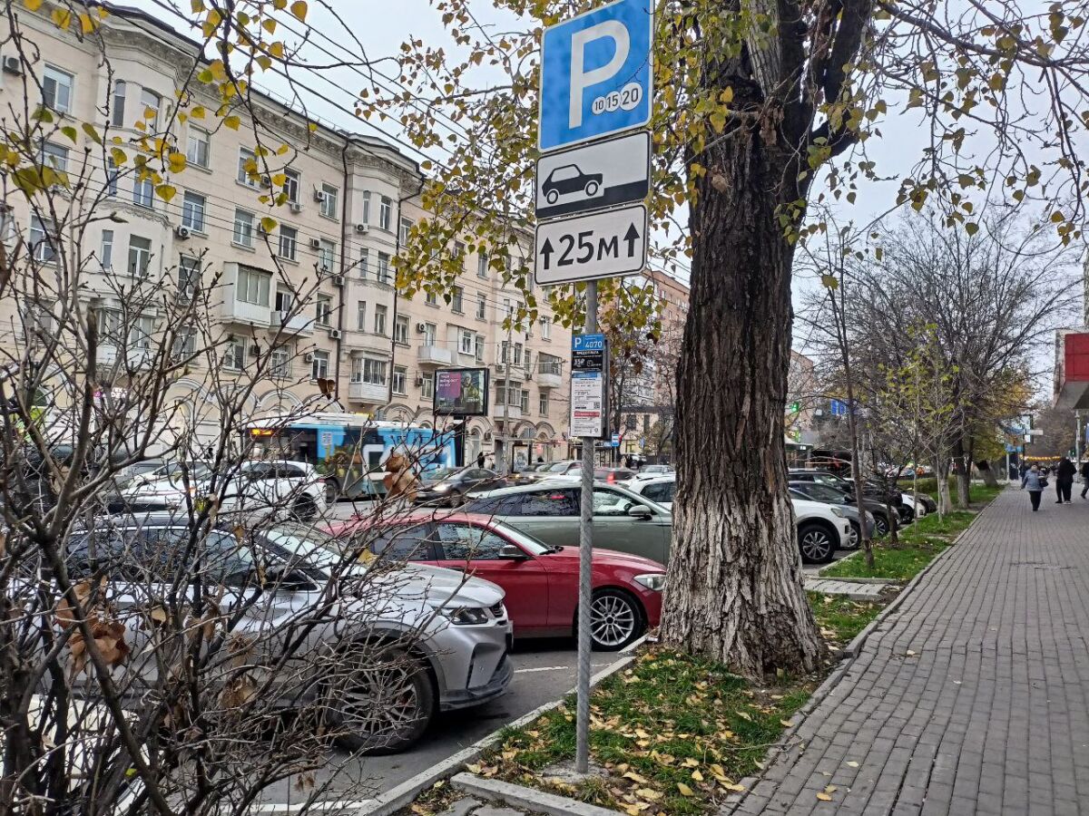 Доходы Ростова от платных парковок выросли почти на четверть в 2025 году - фото 1