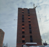 Ход строительства дома 2 в ЖК Бирюзова Парк -