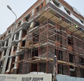 Ход строительства дома 106 в Клубный дом Биография -