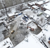 Ход строительства дома 1 в ЖК Кайдзен -