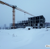 Ход строительства дома 2.5 в ЖК Рязанка Грин -