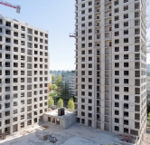 Ход строительства дома 1 в ЖК Струны -