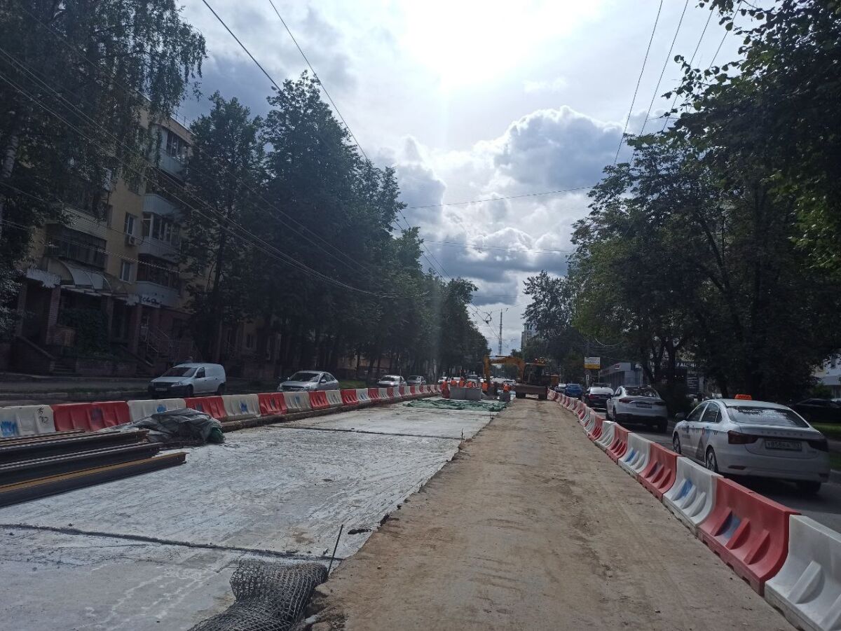 Реконструкция трамвайных путей от Ошарской до площади Лядова стартует 1 августа