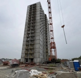 Ход строительства дома 6 в ЖК ЭКО-квартал на Кедровой -