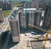 Ход строительства дома Литер 38 в ЖК Губернский -