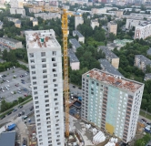 Ход строительства дома 4 в ЖК Бодровский -