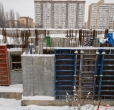 Ход строительства дома 114ю, поз.2, 1 этап в ЖК Флора (FLORA) -