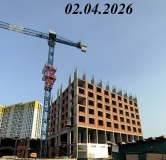 Ход строительства дома секция 4 в ЖК Нью Лайф -
