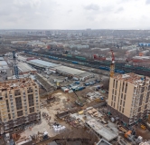 Ход строительства дома № 2, корпус 1 в ЖК Биография -