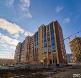 Ход строительства дома 26А.10 в ЖК Ньютон -