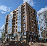 Ход строительства дома секция 1.5, 1.6 в ЖК Премьер-квартал на Набережной -