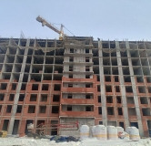 Ход строительства дома 1 в ЖК Северный -