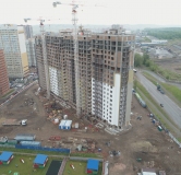 Ход строительства дома № 2 в ЖК Кедр -