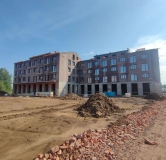 Ход строительства дома 3 в ЖК Фридом Виллэдж (Freedom Village) -