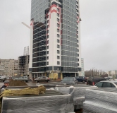 Ход строительства дома 1 в ЖК Небо -