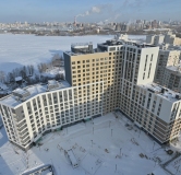 Ход строительства дома 1.2 в ЖК Белый Парус -